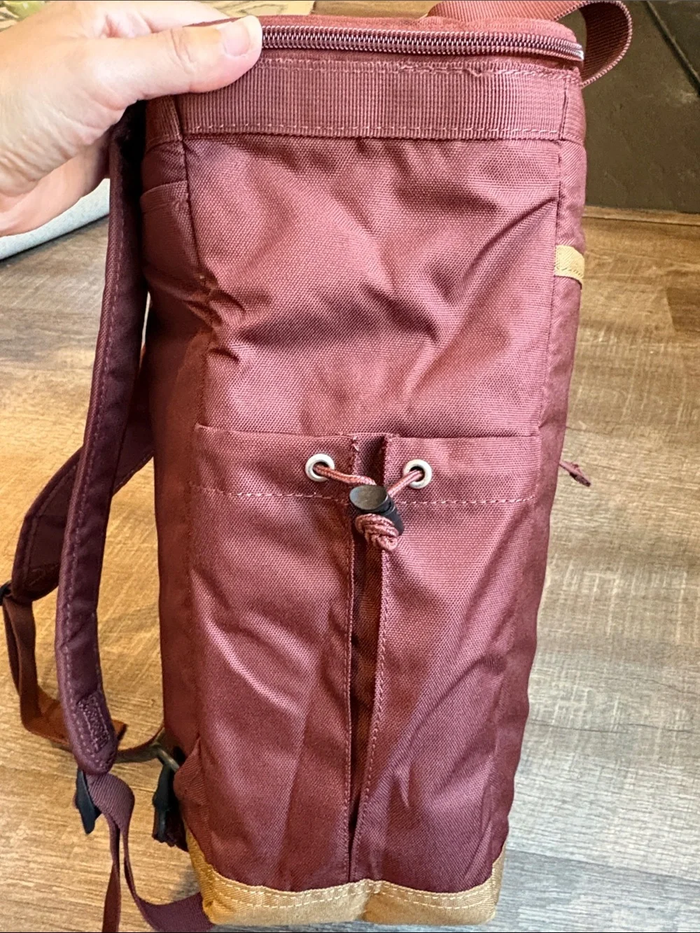 Eddie Bauer Bygone 20L Insulated Backpack Cooler Burgundy
